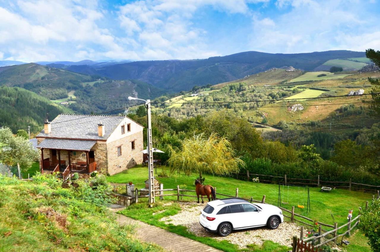 Apartamentos Rurales Tia Vicenta Санта-Эулалия-де-Оскос Экстерьер фото